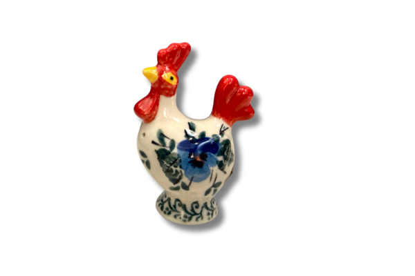  D66 Bunzlau Zoutstrooier Haantje 6,7 cm 2273 Peper en Zout